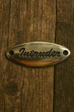 Metalen plaatje ? Intruder, Duitsland, https://www.motorman.nl/winkel/motor-merken/suzuki, Nieuw, Ophalen of Verzenden