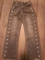Donkergrijze spijkerbroek maat 140 van D-Zine, Meisje, D-Zine, Zo goed als nieuw, Ophalen