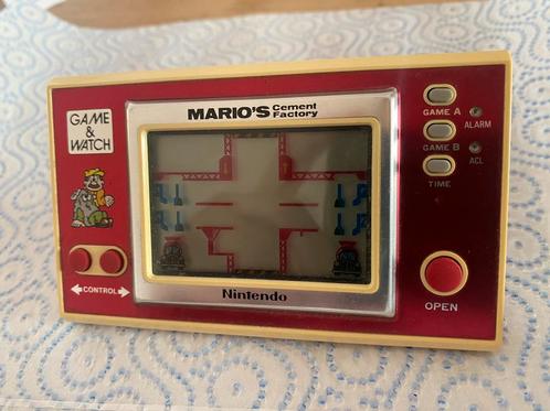 Mario’s Cement Factory. Nintendo 1983., Spelcomputers en Games, Spelcomputers | Nintendo Game Boy, Zo goed als nieuw, Ophalen of Verzenden
