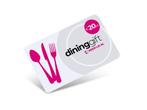 Dining gift kadobon t.w.v. 20 euro, Verzenden, Nieuw, Overige typen
