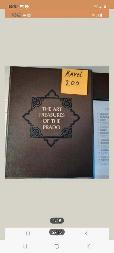 THE ART TREASURES OF THE PRADO KAVEL 200, Postzegels en Munten, Munten | Europa | Niet-Euromunten, Setje, Overige landen, Goud
