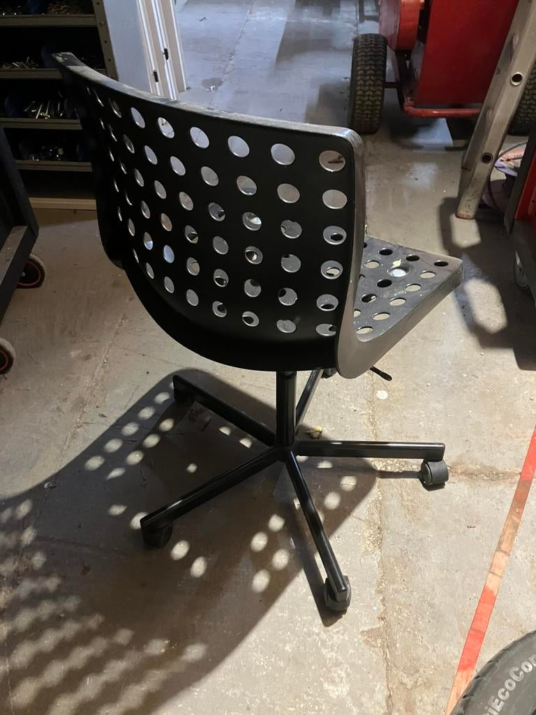 Bureaustoel, Ophalen, Zo goed als nieuw, Zwart