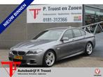 BMW 5 Serie 520i M-pakket NL auto Automaat/Navigatie/Parkeer, Auto's, Automaat, Gebruikt, Zwart, 4 cilinders