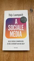 A sociale media. Launspach. Hoe de socials je manipuleren, Ophalen of Verzenden, Zo goed als nieuw