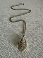 Y015/Vintage Zilveren bijzondere MODERNIST ketting, Gebruikt, Verzenden, X, Zilver