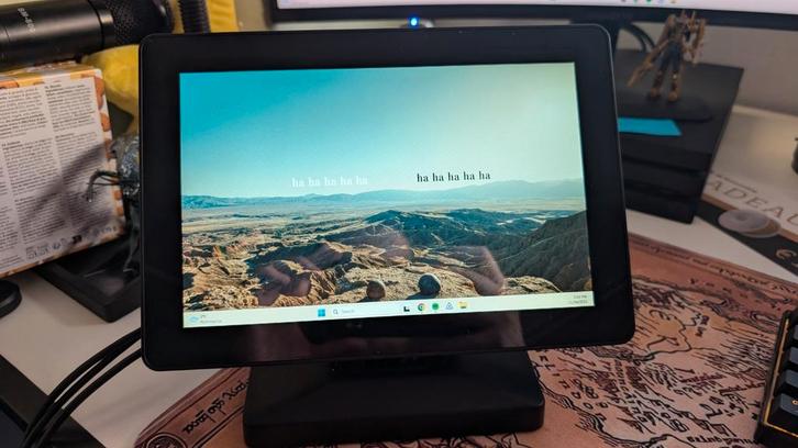 Mimo Vue HD 10.1" Touchscreen Monitor - UM-1080CP-B, Computers en Software, Monitoren, Gebruikt, 60 Hz of minder, HDMI, Touchscreen