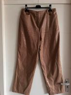Cognac nep leer broek 44, Ophalen of Verzenden, Zo goed als nieuw, Maat 42/44 (L), Bruin