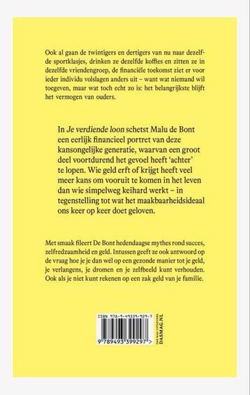 Je Verdiende Loon - Malu de Bont beschikbaar voor biedingen