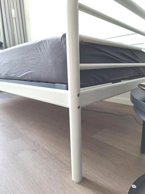 Ikea Tromso Bed Wit  + Stevig Bedbodem  + Top Matras, Kinderen en Baby's, Kinderkamer | Bedden, Zo goed als nieuw, Ophalen