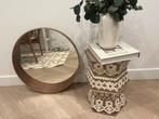 Ikea Stockholm Spiegel Mirror Walnoot 60cm, Ophalen, Minder dan 50 cm, Rond, Zo goed als nieuw