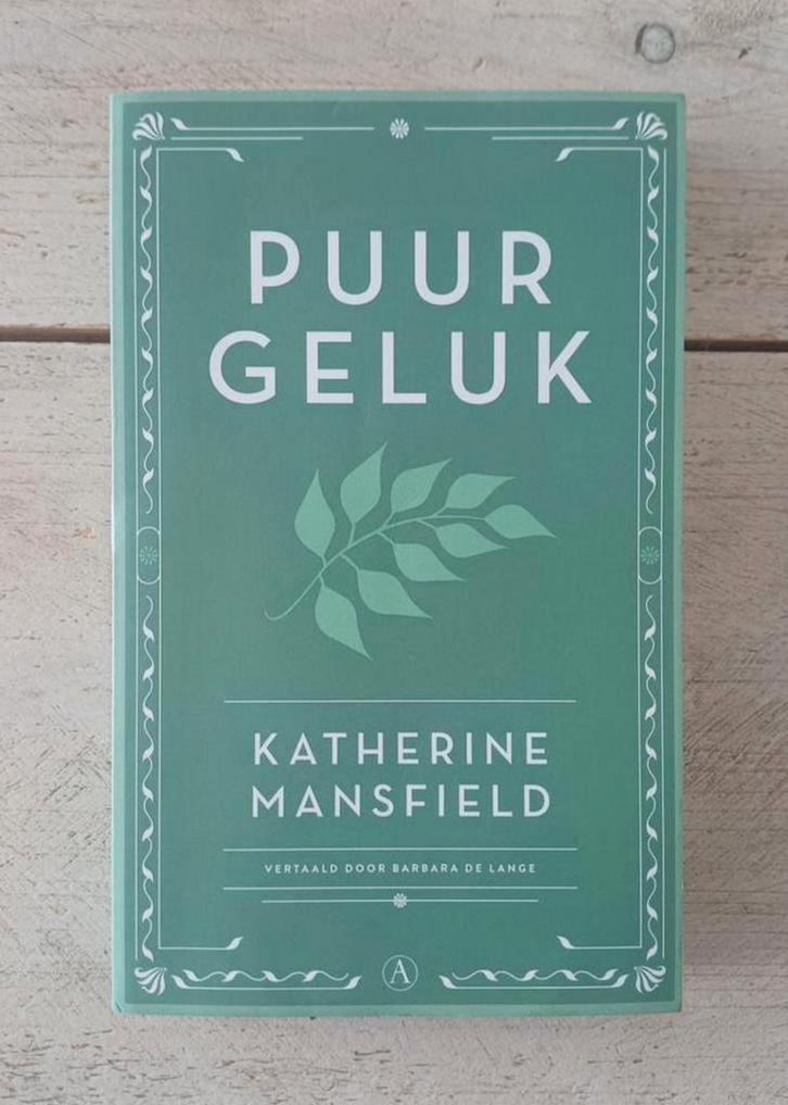 Katharine Mansfield - Puur geluk, Boeken, Literatuur, Zo goed als nieuw, Ophalen of Verzenden