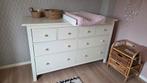 Complete babykamer creme kleurig - commode, bed, kast, Kinderen en Baby's, Kinderkamer | Complete kinderkamers, Ophalen, Gebruikt