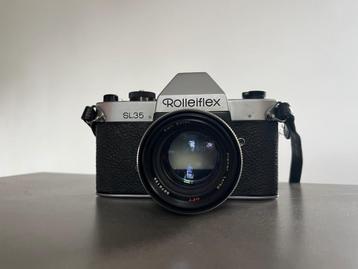 Rolleiflex SL35 met Carl Zeiss planar 50mm f1.4 (Getest) beschikbaar voor biedingen