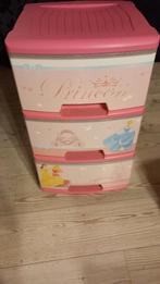 Disney Princess Ladekast - Kinderkamer Opberger, Gebruikt, Minder dan 50 cm, Ophalen, Minder dan 90 cm