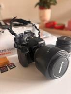 Canon EOS 550D DSLR met 2 lenzen en accessoires, Ophalen of Verzenden, Canon
