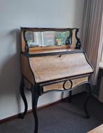 Antieke secretaire, notenhout, klassiek, Huis en Inrichting, Kasten | Secretaires, Ophalen, Gebruikt, Klassiek