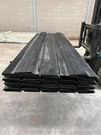 Restpartij douglas zweeds rabat 3m gitzwart, Tuin en Terras, Ophalen, Zo goed als nieuw, 250 cm of meer, Planken