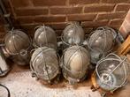 7 stuks vintage buitenverlichting gietijzer, Ophalen, Gebruikt, Wandlamp, 50 tot 250 watt