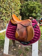 Jorge canaves springzadel 16 inch - lichtbruin, Dieren en Toebehoren, Paarden en Pony's | Zadels, Ophalen, Gebruikt, Springen