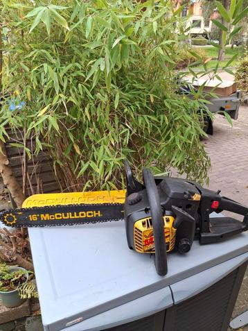 Mc Culloch benzine Kettingzaag, motorzaag - 40cm blad beschikbaar voor biedingen