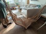 Rieten macrame gevlochten hangmat, Huis en Inrichting, Stoelen, Bruin, Nieuw, Riet of Rotan, Ophalen of Verzenden