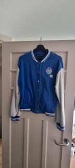 Amy&Ivy Varsity Jacket - Troublemaker, Blauw, Maat 42/44 (L), Ophalen of Verzenden, Zo goed als nieuw