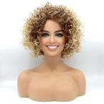 Nonchalante pruik haar kort met spiraalkrullen, Verzenden, Nieuw, Pruik of Haarverlenging