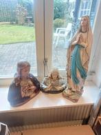 Maria en heilige beelden 3 stuks, Ophalen of Verzenden