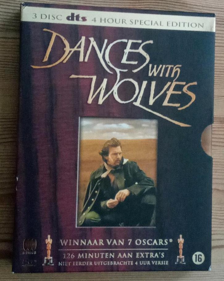 Dances with Wolves 3 disc Special Edition, Cd's en Dvd's, Dvd's | Klassiekers, Zo goed als nieuw, Actie en Avontuur, Alle leeftijden