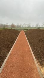 Grauwacke halfverharding rood grind split wandelpaden, Tuin en Terras, Ophalen of Verzenden, Nieuw, Overige materialen