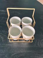 GUSTA tapas serveerrekje 4 delig, Huis en Inrichting, Keuken | Servies, Ophalen of Verzenden, Overige stijlen, Porselein, Schaal of Schalen