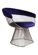 OHNO Wire Chair Armleunstoel - Blauw, Overige materialen, Blauw, Nieuw, Ophalen of Verzenden