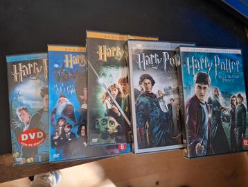 5 Harry Potter dvd's beschikbaar voor biedingen