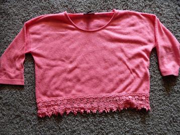 Leuk zomertruitje Forever21, roze, maat M beschikbaar voor biedingen