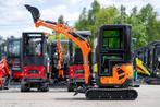 Minigraafmachine Kingway VIP15 3 JAAR garantie 3x graafbak, Zakelijke goederen, Machines en Bouw | Kranen en Graafmachines, KINGWAY