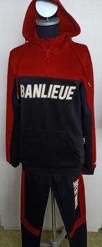 Mooi Banlieue pak XS - Ommoord Rotterdam, Kleding | Heren, Ophalen, Zo goed als nieuw, Rood, Maat 46 (S) of kleiner