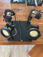 Lampen opbouw 3 maal ledlampen, Ophalen, Zo goed als nieuw