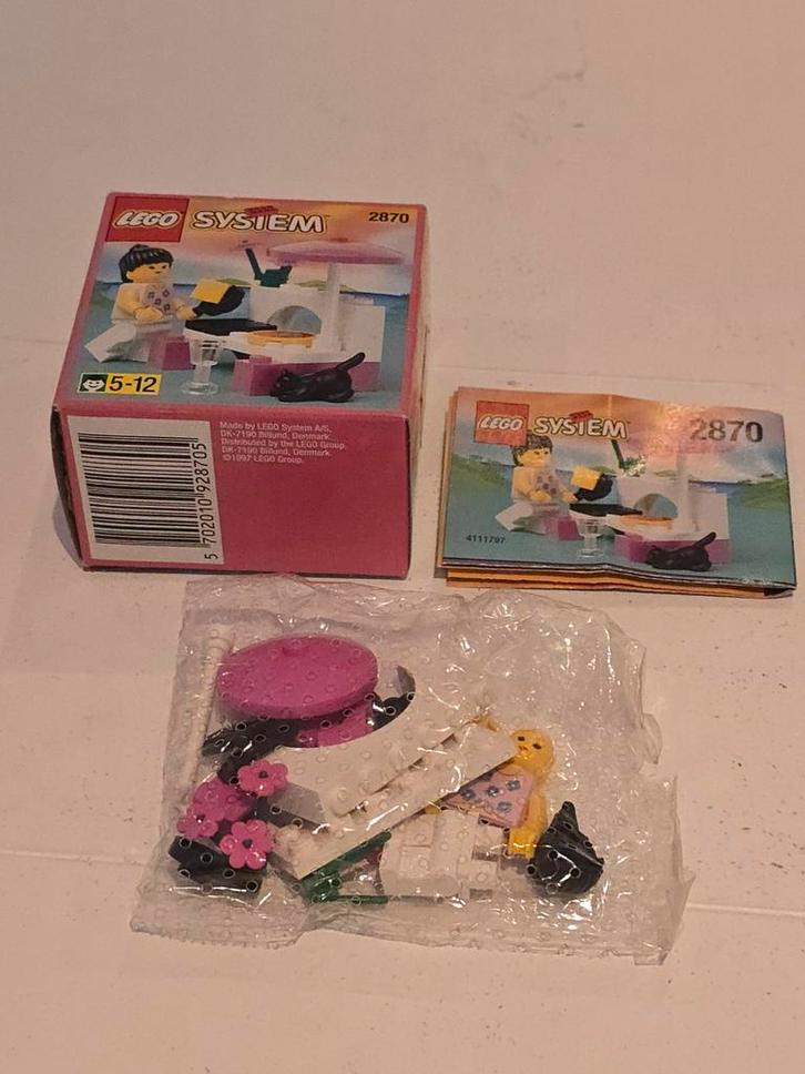 Lego System 2870 - Nieuwstaat met doos en handleiding!, Kinderen en Baby's, Speelgoed | Duplo en Lego, Zo goed als nieuw, Lego
