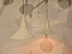2 vintage dijkstra heksenhoed lampen design, Gebruikt, Onbekend, Ophalen of Verzenden, Dijkstra