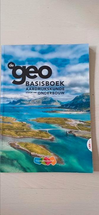 De GEO aardrijkskunde basisboek druk 2021 beschikbaar voor biedingen