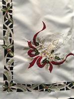 KERST TAFELKLEED MET SETVETTEN, ONDERZETTERS EN SCHORT, Verzenden, Nieuw, Rechthoek, Binnen