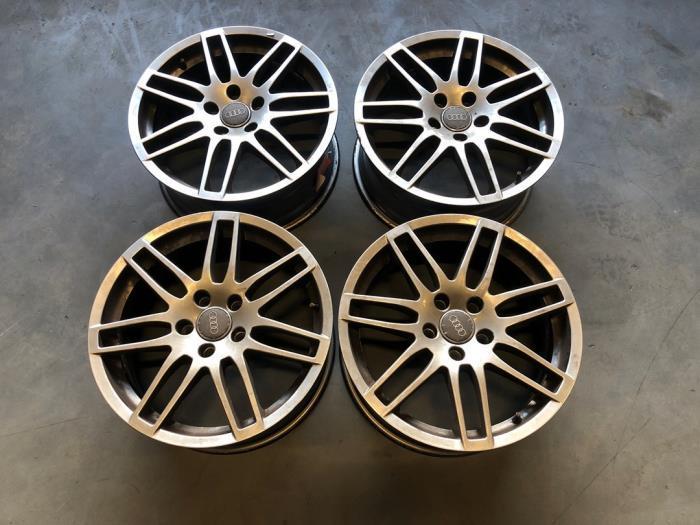 Sportvelgen Set van een Audi A3, Auto-onderdelen, Banden en Velgen, Personenwagen, Gebruikt, 3 maanden garantie, Ophalen of Verzenden