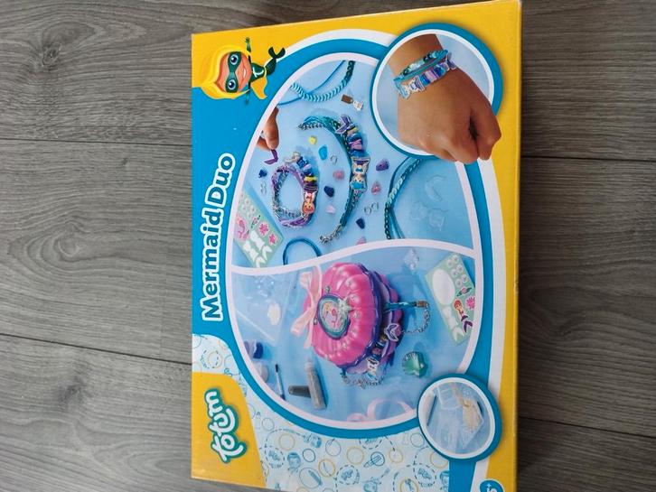 Nieuw. zeemeerminnen 2 in 1 set  armbandjes maken en juwelen, Kinderen en Baby's, Speelgoed | Educatief en Creatief, Nieuw, Knutselen