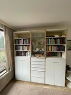 Wandmeubel / 3 delen / wit / Interlübke, Ophalen, Gebruikt, 200 cm of meer, 25 tot 50 cm