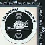 Sticker: Ziekenomroep Lievensberg, Ophalen of Verzenden, Zo goed als nieuw, Film, Tv of Omroep