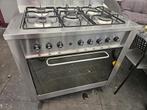 Indesit Gasfornuis met Oven - 5 pits, Witgoed en Apparatuur, Fornuizen, Ophalen, 60 cm of meer, Zo goed als nieuw, Gas
