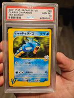 Pokemon Gyarados psa10, Ophalen of Verzenden, Zo goed als nieuw, Losse kaart, Foil
