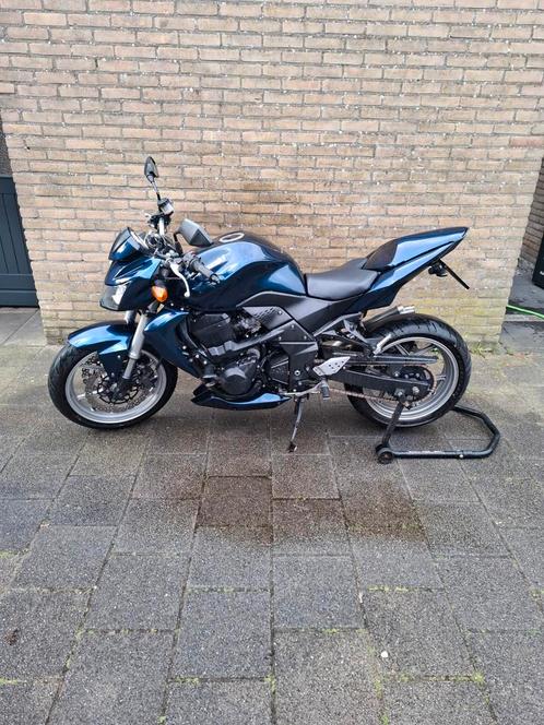 Kawasaki z750 bj 2008 km 34.000 donker blauw, Motoren, Motoren | Kawasaki, Particulier, Naked bike, meer dan 35 kW, 4 cilinders