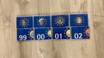 Jaarsets FDC Nederland 1999 t/m 2002, Postzegels en Munten, Munten | Nederland, Ophalen of Verzenden, Koningin Beatrix, Overige waardes