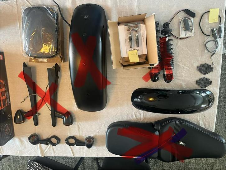 Harley Davidson Sportster Onderdelen, Motoren, Onderdelen | Harley-Davidson, Gebruikt, Ophalen of Verzenden